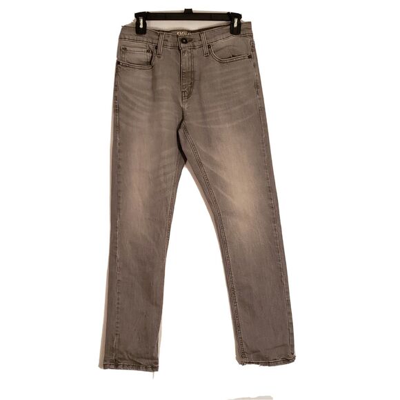 SIGNATURE LEVI'S MENS S47 REGULAR TAPER STRETCH DENIM JEANS 29x30 GRAY - Picture 1 of 7